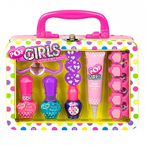 Набор детской декоративной косметики для ногтей из серии Pop (Markwins, 3600651)